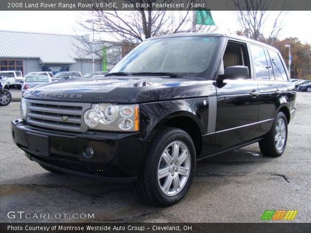 2008 Land Rover Range Rover V8 HSE in Java Black Pearlescent