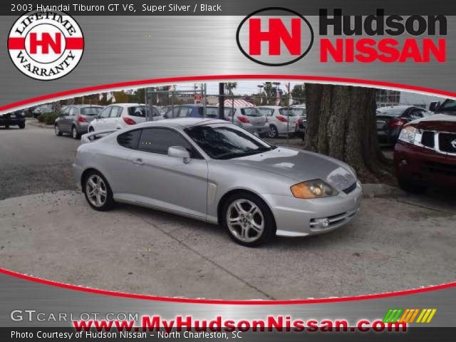 2003 Hyundai Tiburon GT V6 in Super Silver