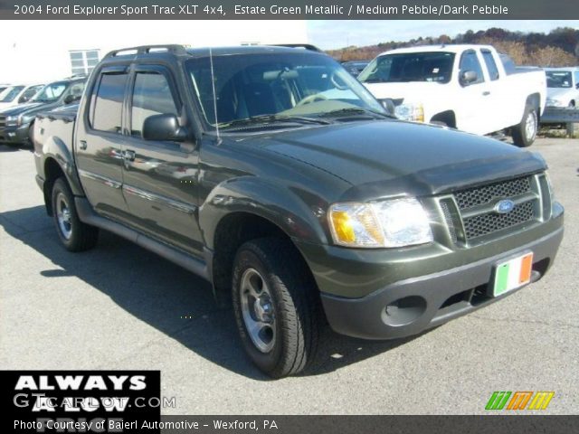 2004 Ford Explorer Sport Trac XLT 4x4 in Estate Green Metallic