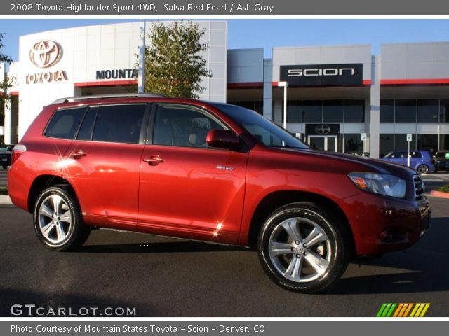 2008 red toyota highlander #6 2008 red toyota highlander #6