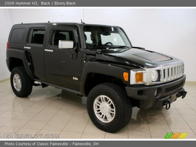 2006 Hummer H3  in Black