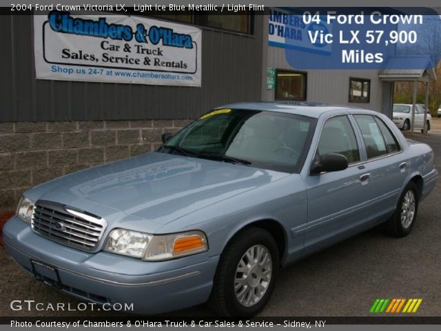 2004 Ford Crown Victoria LX in Light Ice Blue Metallic
