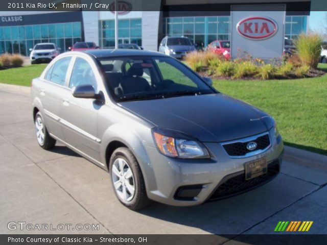 2011 Kia Rio LX in Titanium