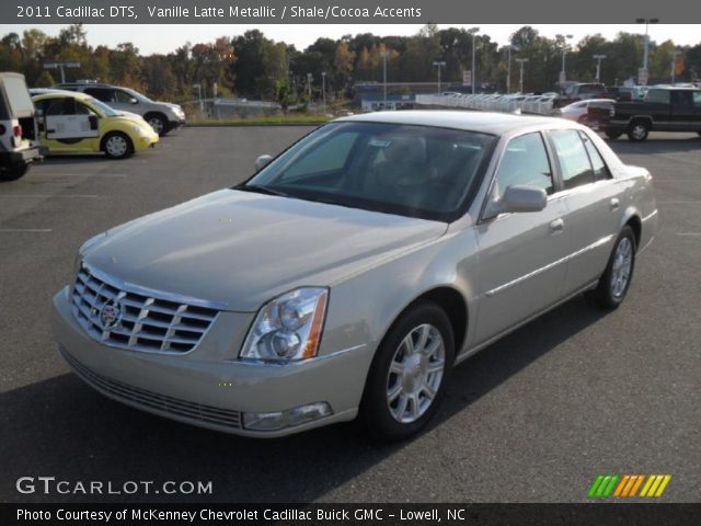 2011 Cadillac DTS  in Vanille Latte Metallic