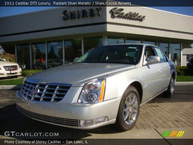 2011 Cadillac DTS Luxury in Radiant Silver Metallic