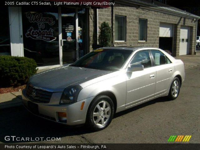 2005 Cadillac CTS Sedan in Light Platinum