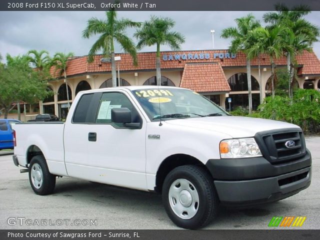 2008 Ford F150 XL SuperCab in Oxford White
