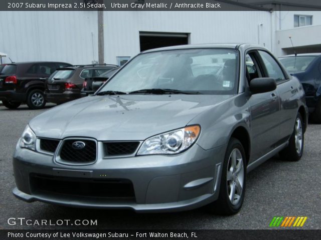 2007 Subaru Impreza 2.5i Sedan in Urban Gray Metallic