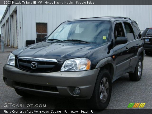 2003 Mazda Tribute ES-V6 in Mystic Black