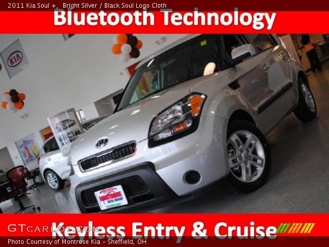 2011 Kia Soul + in Bright Silver