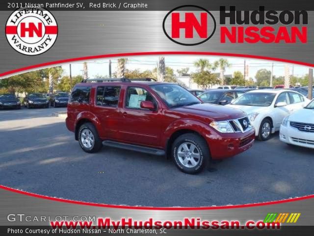 2011 Nissan Pathfinder SV in Red Brick