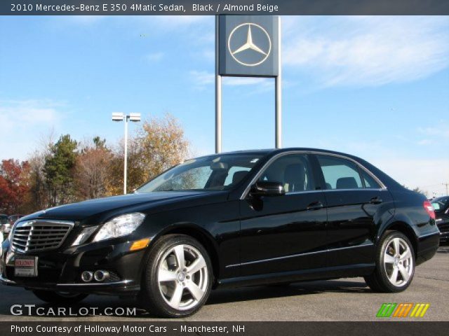 2010 Mercedes-Benz E 350 4Matic Sedan in Black