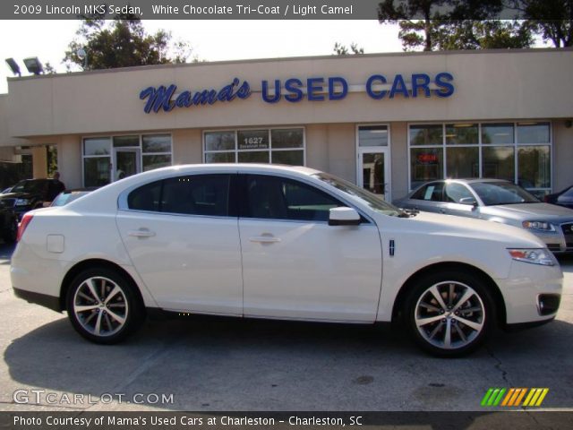 2009 Lincoln MKS Sedan in White Chocolate Tri-Coat