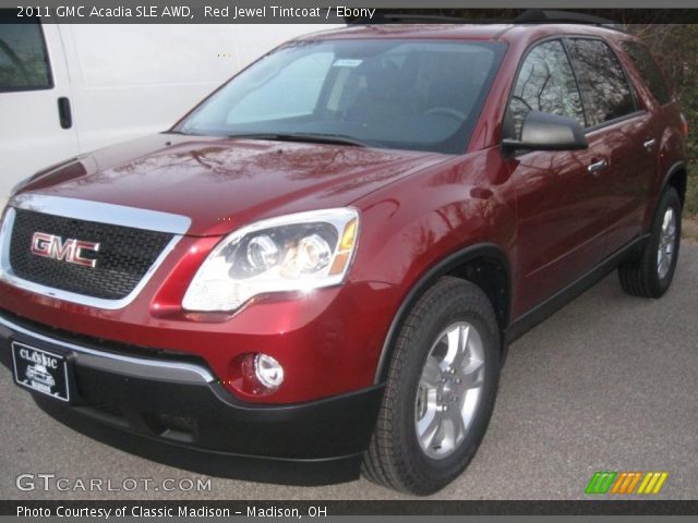 2011 GMC Acadia SLE AWD in Red Jewel Tintcoat