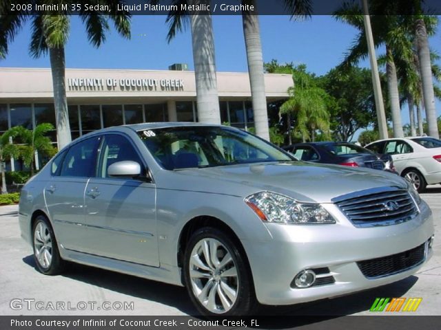 2008 Infiniti M 35 Sedan in Liquid Platinum Metallic