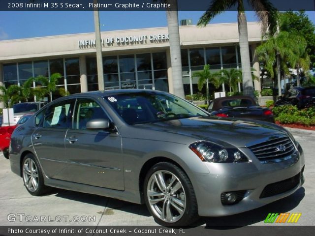2008 Infiniti M 35 S Sedan in Platinum Graphite