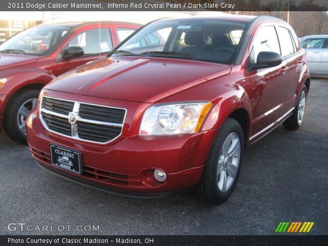 2011 Dodge Caliber Mainstreet in Inferno Red Crystal Pearl