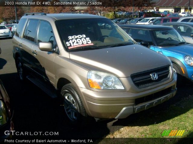 2003 Honda Pilot EX 4WD in Sandstone Metallic