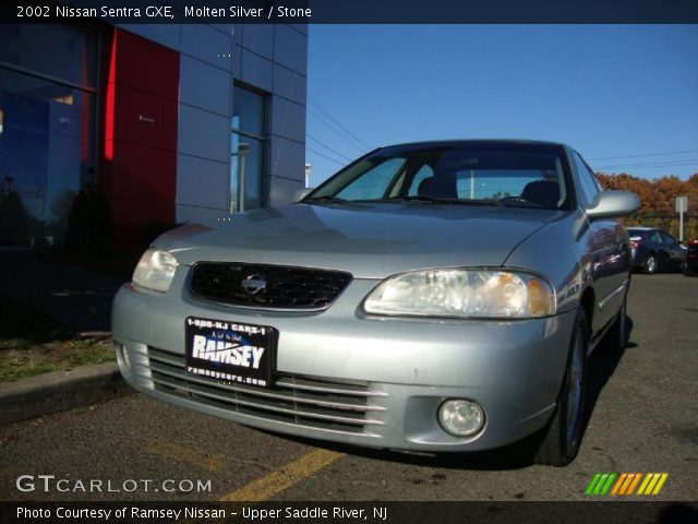 2002 Nissan Sentra GXE in Molten Silver