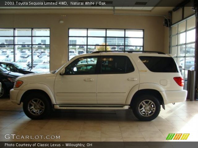 2003 Toyota Sequoia Limited 4WD in Natural White