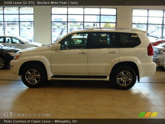 2008 Lexus GX 470 in Blizzard White Pearl
