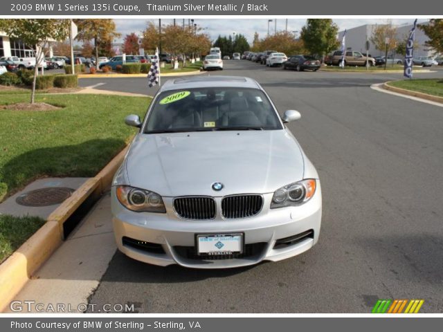 2009 BMW 1 Series 135i Coupe in Titanium Silver Metallic