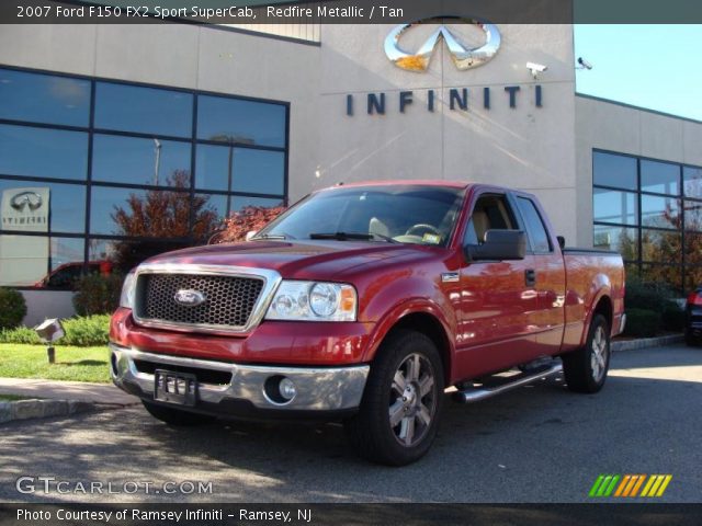 2007 Ford F150 FX2 Sport SuperCab in Redfire Metallic