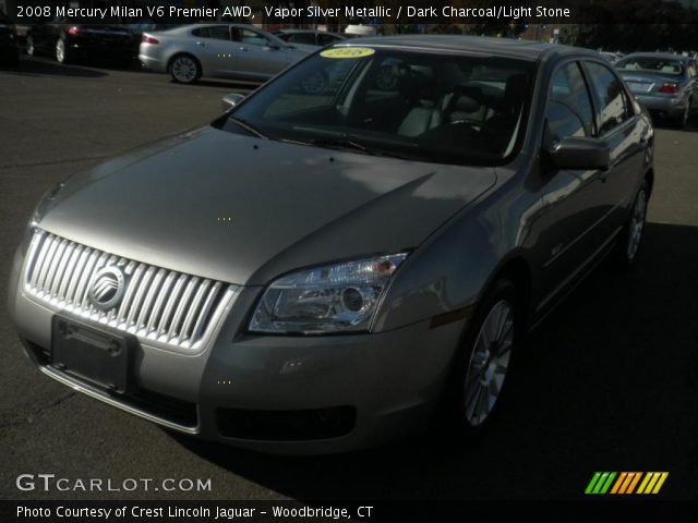2008 Mercury Milan V6 Premier AWD in Vapor Silver Metallic