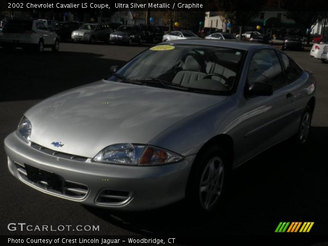 2002 Chevrolet Cavalier LS Coupe in Ultra Silver Metallic