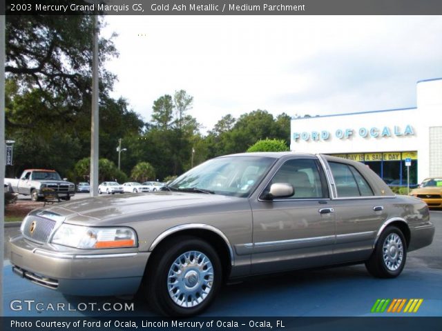 2003 Mercury Grand Marquis GS in Gold Ash Metallic