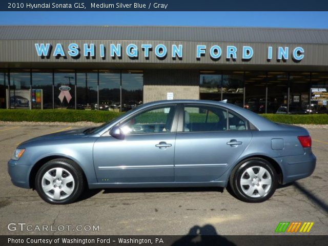 2010 Hyundai Sonata GLS in Medium Silver Blue