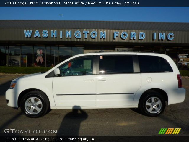 2010 Dodge Grand Caravan SXT in Stone White