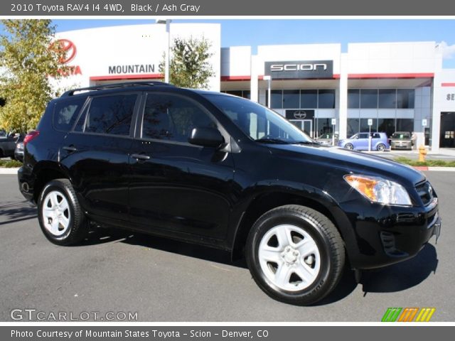 2010 Toyota RAV4 I4 4WD in Black