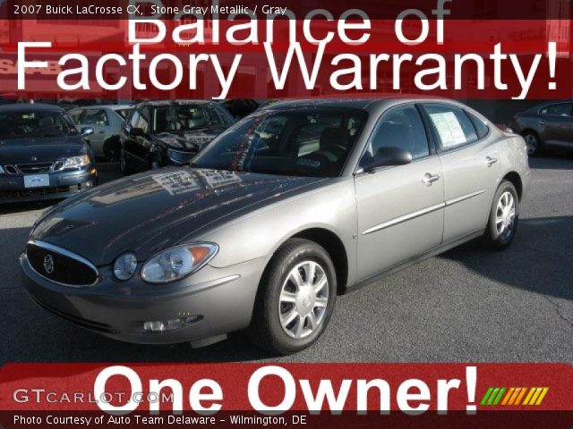 2007 Buick LaCrosse CX in Stone Gray Metallic