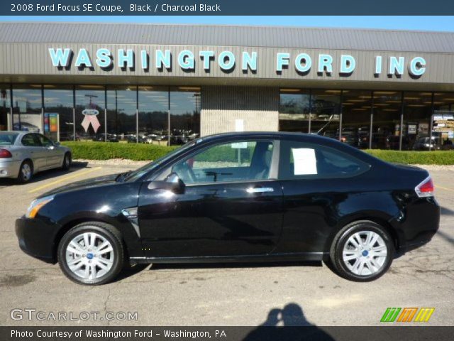 2008 Ford Focus SE Coupe in Black