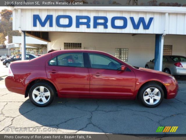 2006 Ford Fusion SE in Redfire Metallic
