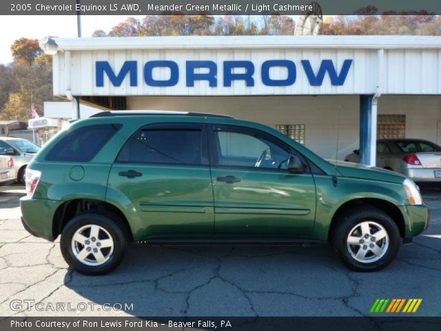 2005 Chevrolet Equinox LS AWD in Meander Green Metallic