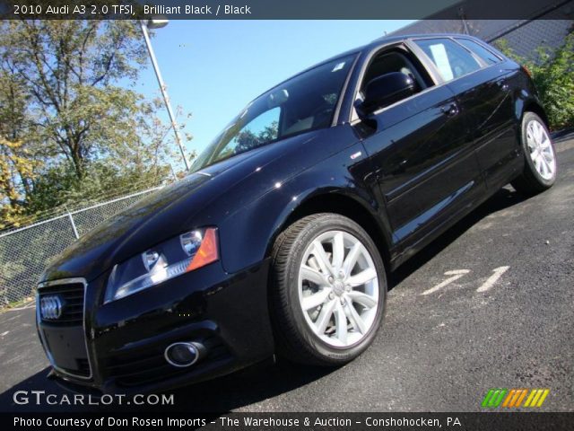 2010 Audi A3 2.0 TFSI in Brilliant Black
