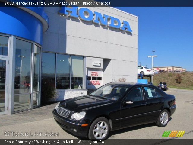2003 Mercedes-Benz C 240 4Matic Sedan in Black