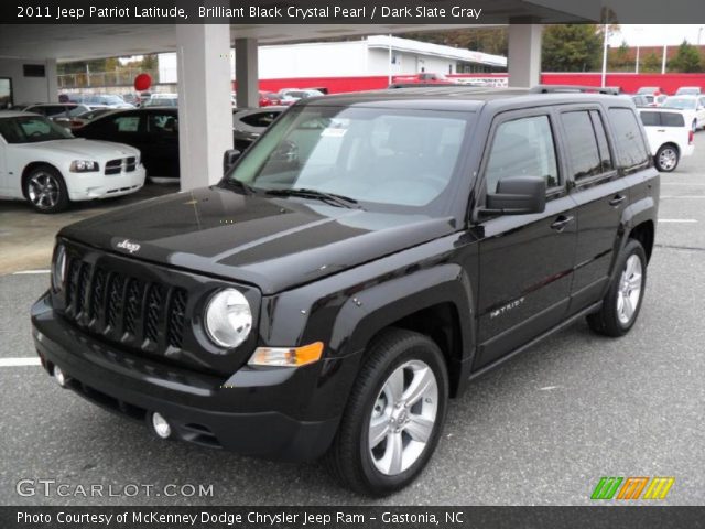 2011 Jeep Patriot Latitude in Brilliant Black Crystal Pearl