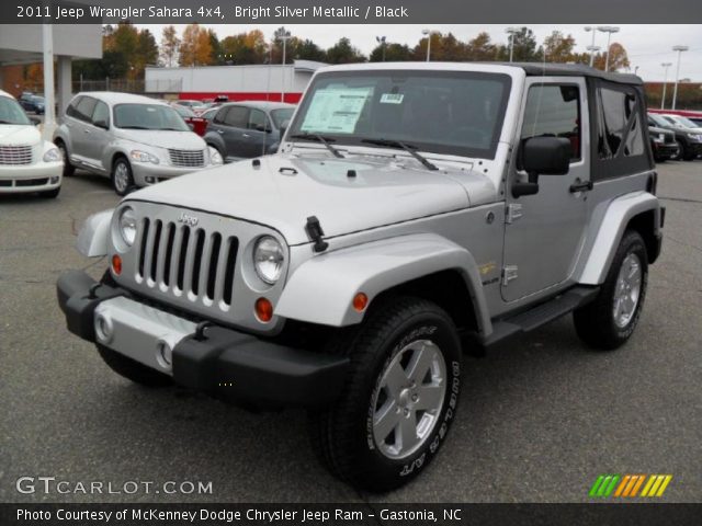 2011 Jeep Wrangler Sahara 4x4 in Bright Silver Metallic