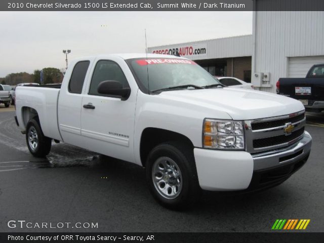 2010 Chevrolet Silverado 1500 LS Extended Cab in Summit White