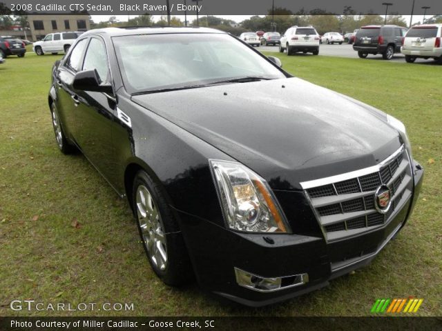 2008 Cadillac CTS Sedan in Black Raven