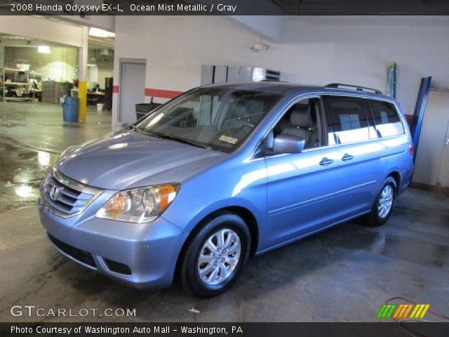 2008 Honda Odyssey EX-L in Ocean Mist Metallic