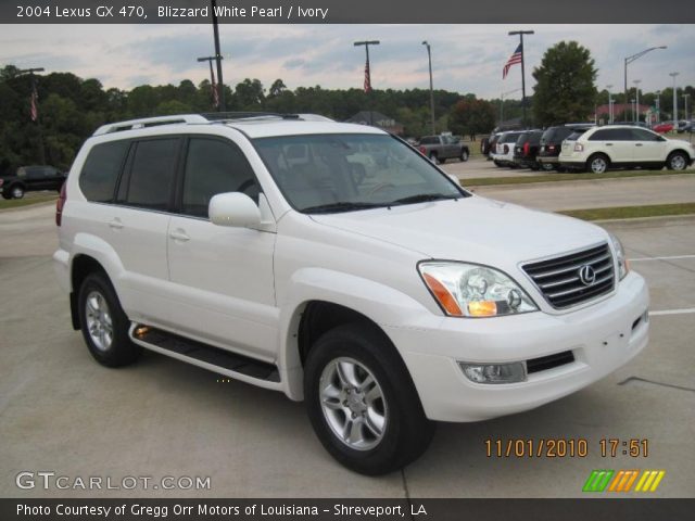 2004 Lexus GX 470 in Blizzard White Pearl