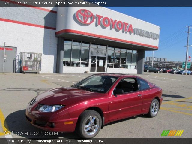 2005 Pontiac Sunfire Coupe in Sport Red Metallic