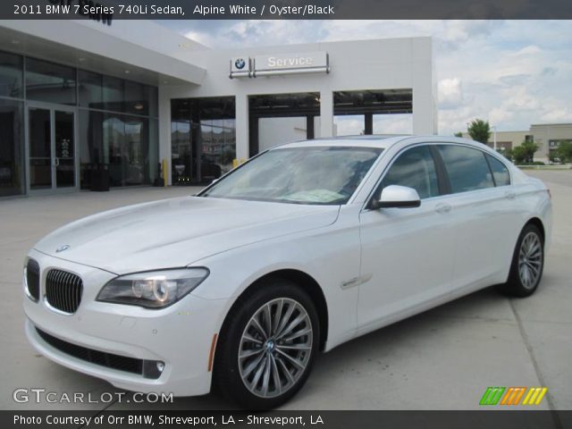 2011 BMW 7 Series 740Li Sedan in Alpine White