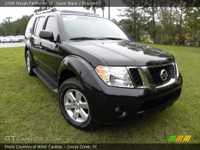 2008 Nissan Pathfinder SE in Super Black