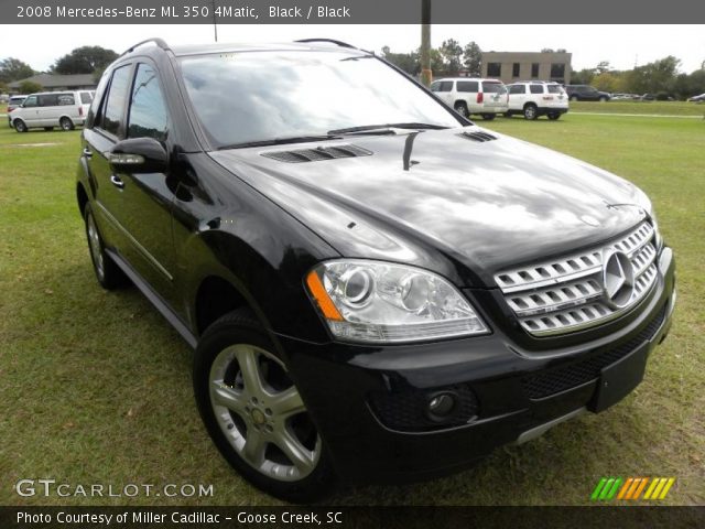 2008 Mercedes-Benz ML 350 4Matic in Black