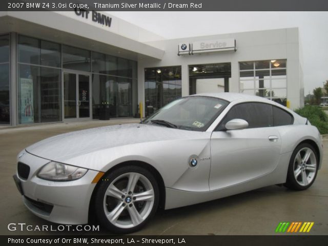 2007 BMW Z4 3.0si Coupe in Titanium Silver Metallic